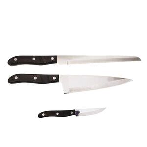 Vintage Oneida Entree Cutlery Set Of 3 Knives